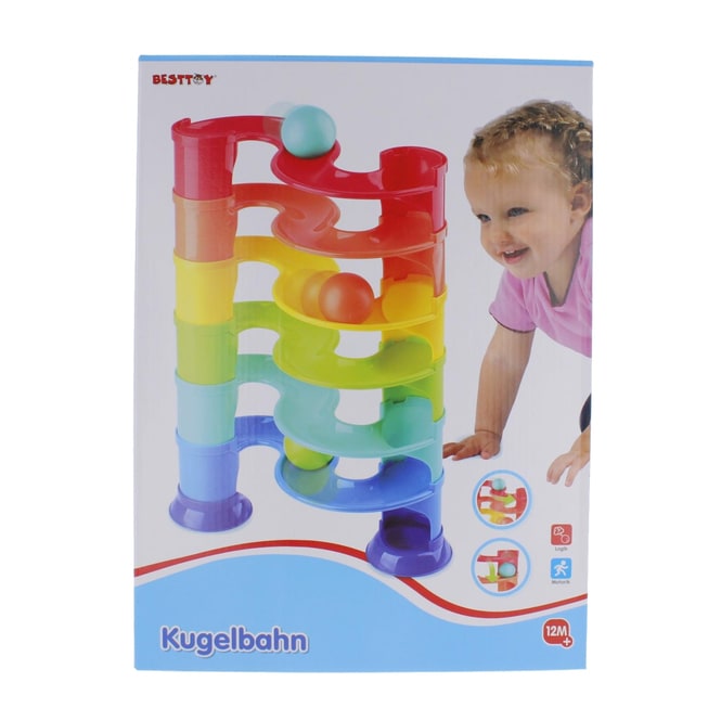 Besttoy - Kugelbahn -  6 stöckig mit 3 Bällen
