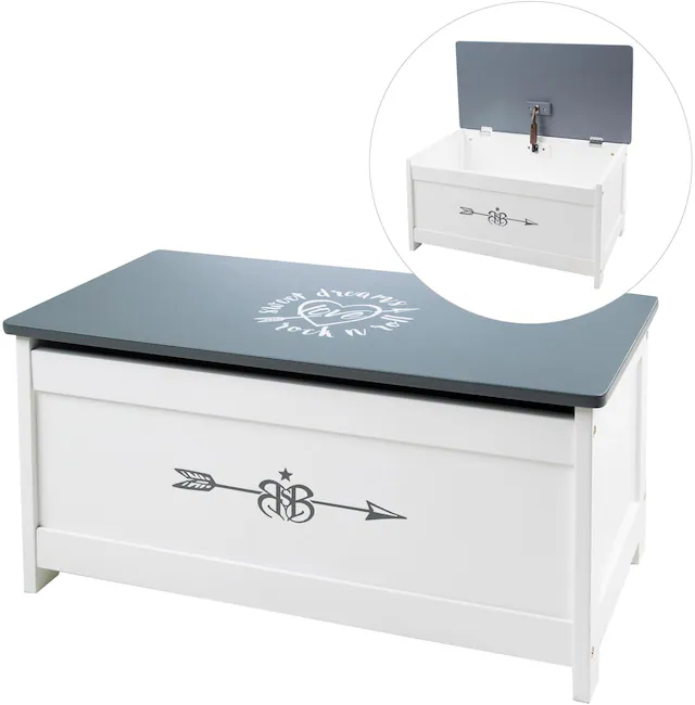 roba® Truhe »Rock Star Baby 3« mit Deckelbremse