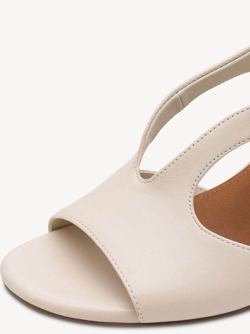 Leren Sandaaltje - beige