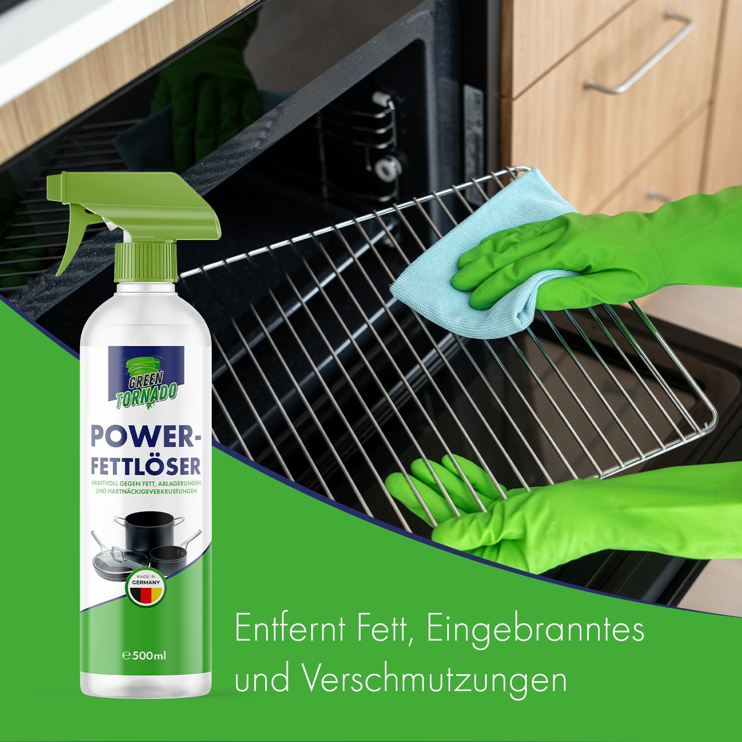 Green Tornado Power-Fettlöser