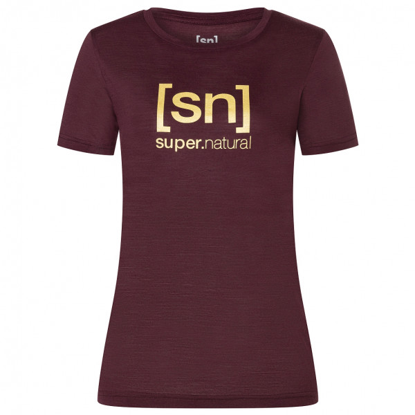super.natural - Women's The Essential Logo Tee - Haut en mérinos