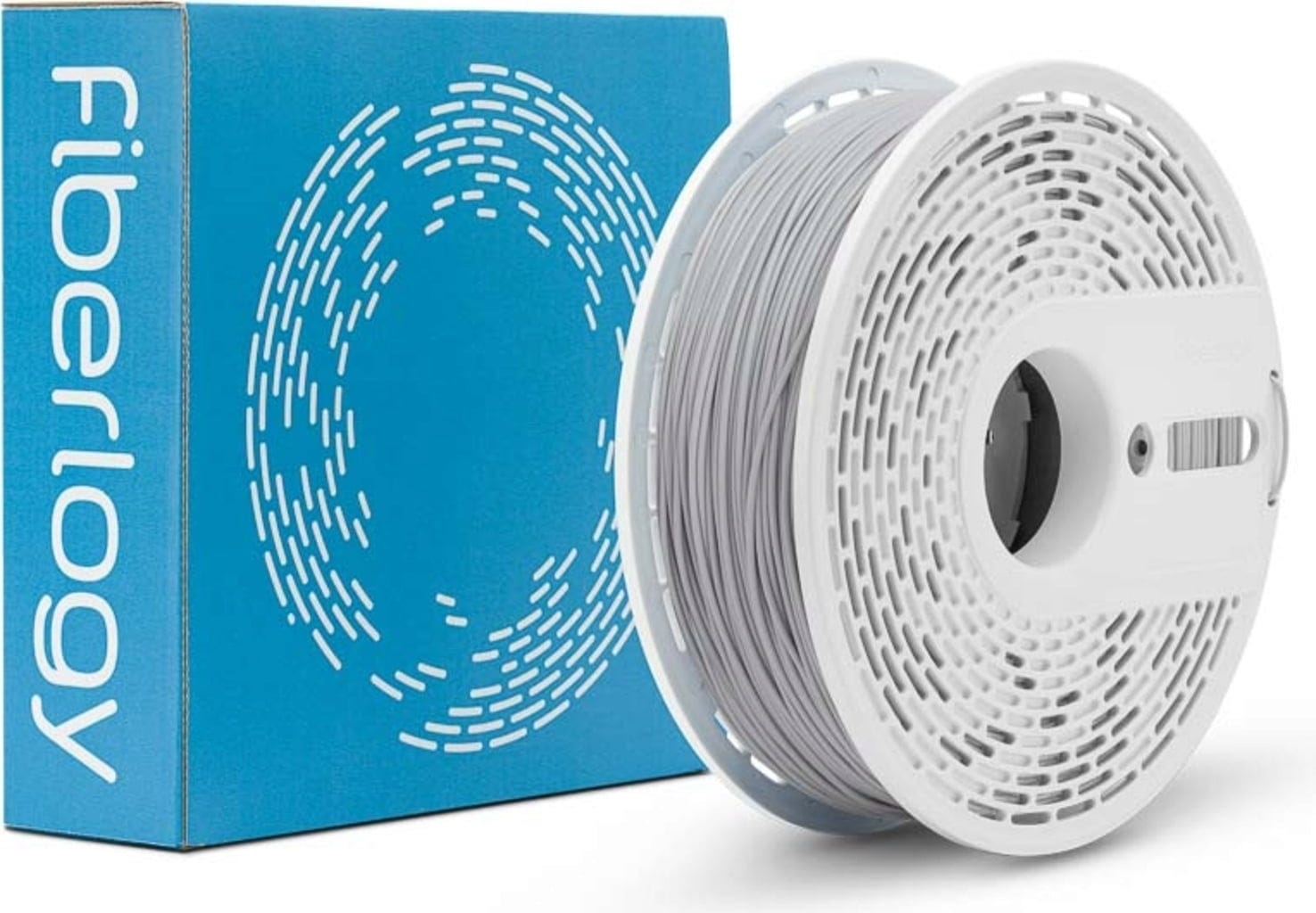 Fiberlogy  Matte PET-G Gray, 1,75 mm / 850 g    Langlebiges PET-G Filament mit mattem Finish