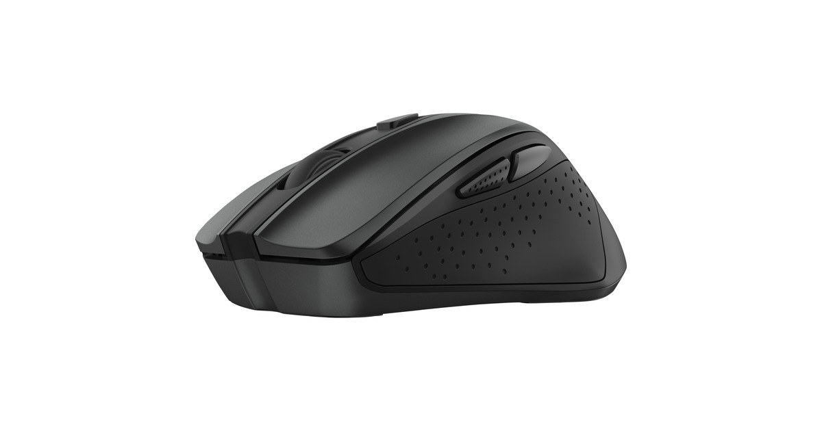 TrustNito Stille draadloze muis  (Zwart, 800 - 2.200 dpi)