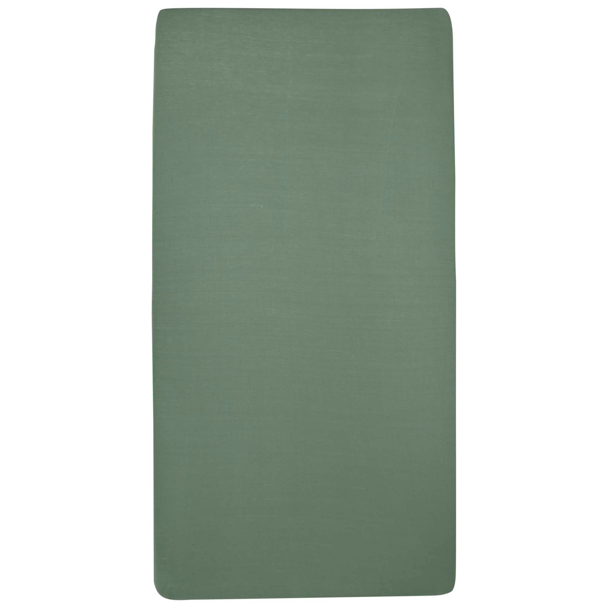 Meyco wieg hoeslaken forest groen