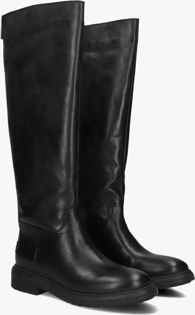 zwarte shabbies hoge laarzen duck tala