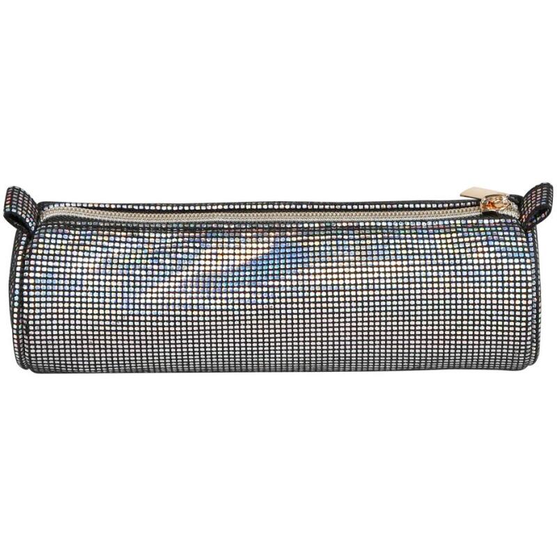 Trousse disco ronde Ø7x22 cm - Disco noir