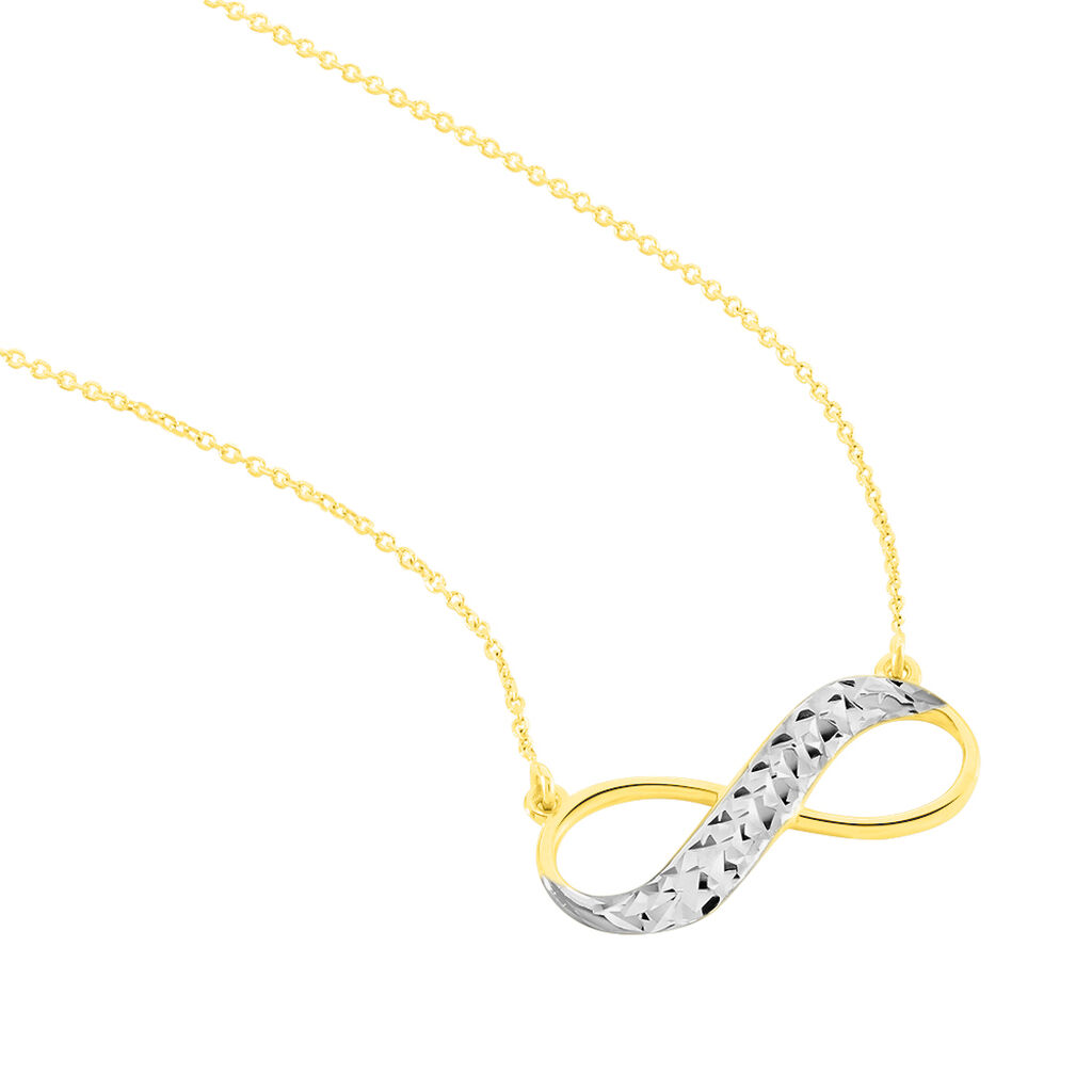 Collier Maryeme Infini Diamante Or Jaune