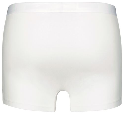 boxers homme modèle court coton/stretch long lasting blanc