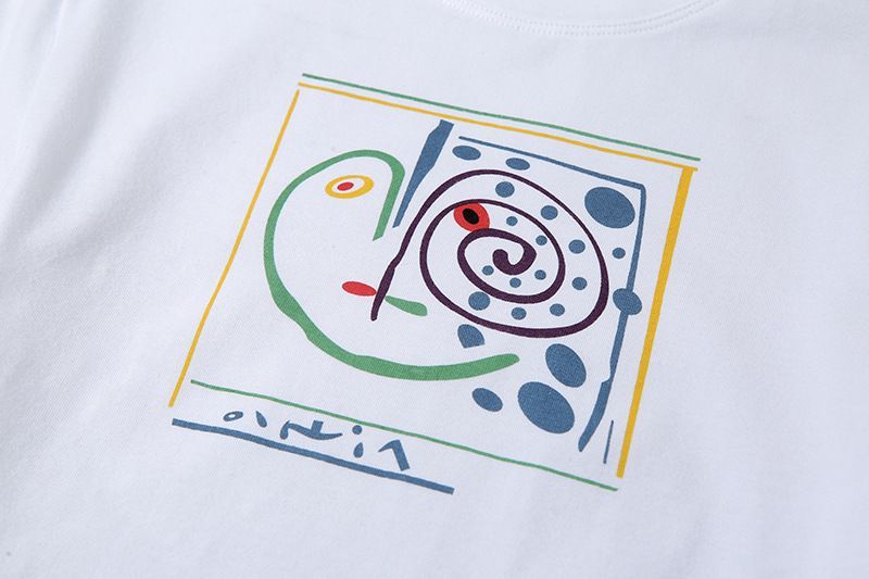 Kobeque - T-shirt met korte mouwen, ronde hals en print