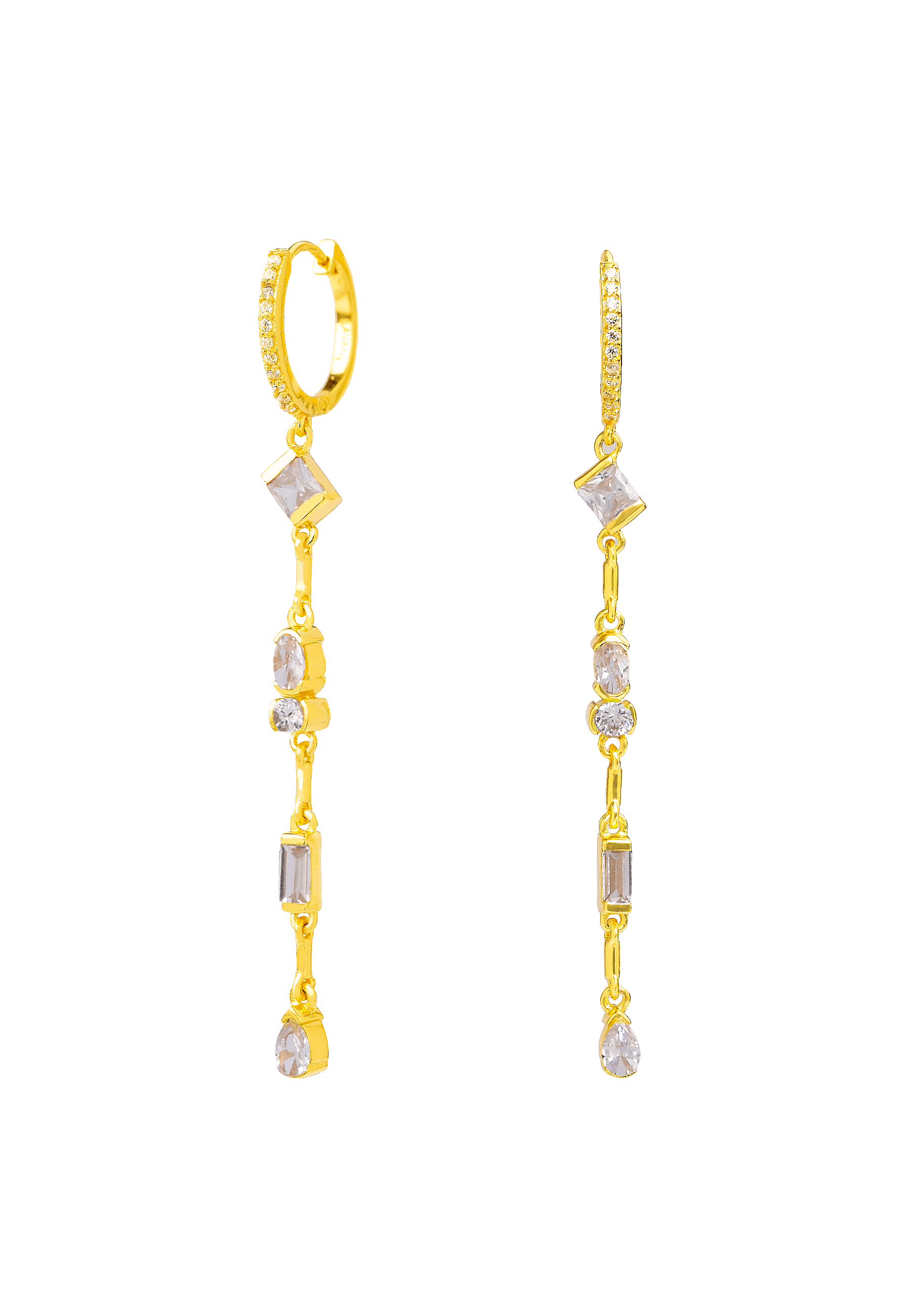 MYSTERE - Boucles d'oreilles | Bleu