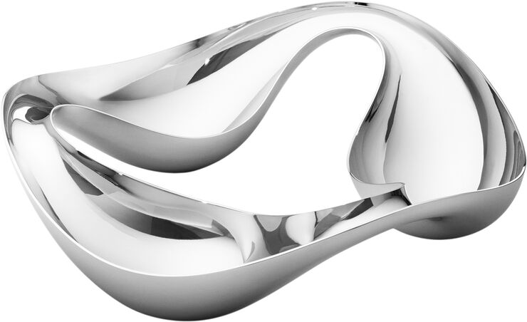 Georg Jensen COBRA TRIPLE SNACK BOWL STAINLESS STEEL Stainless steel