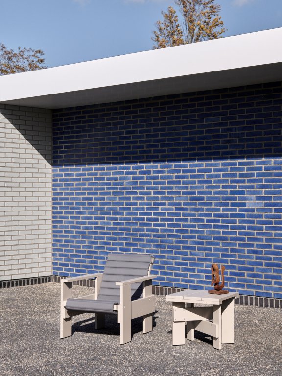 Hay Quilted zitkussen voor Crate fauteuil anthracite