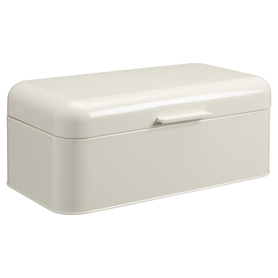Broodbox Metaal Beige
