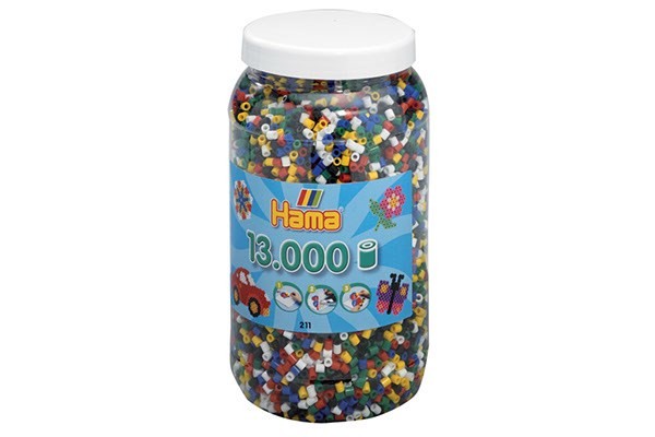 Hama - Midi Perler 13000stk Mix 66 - (381166)