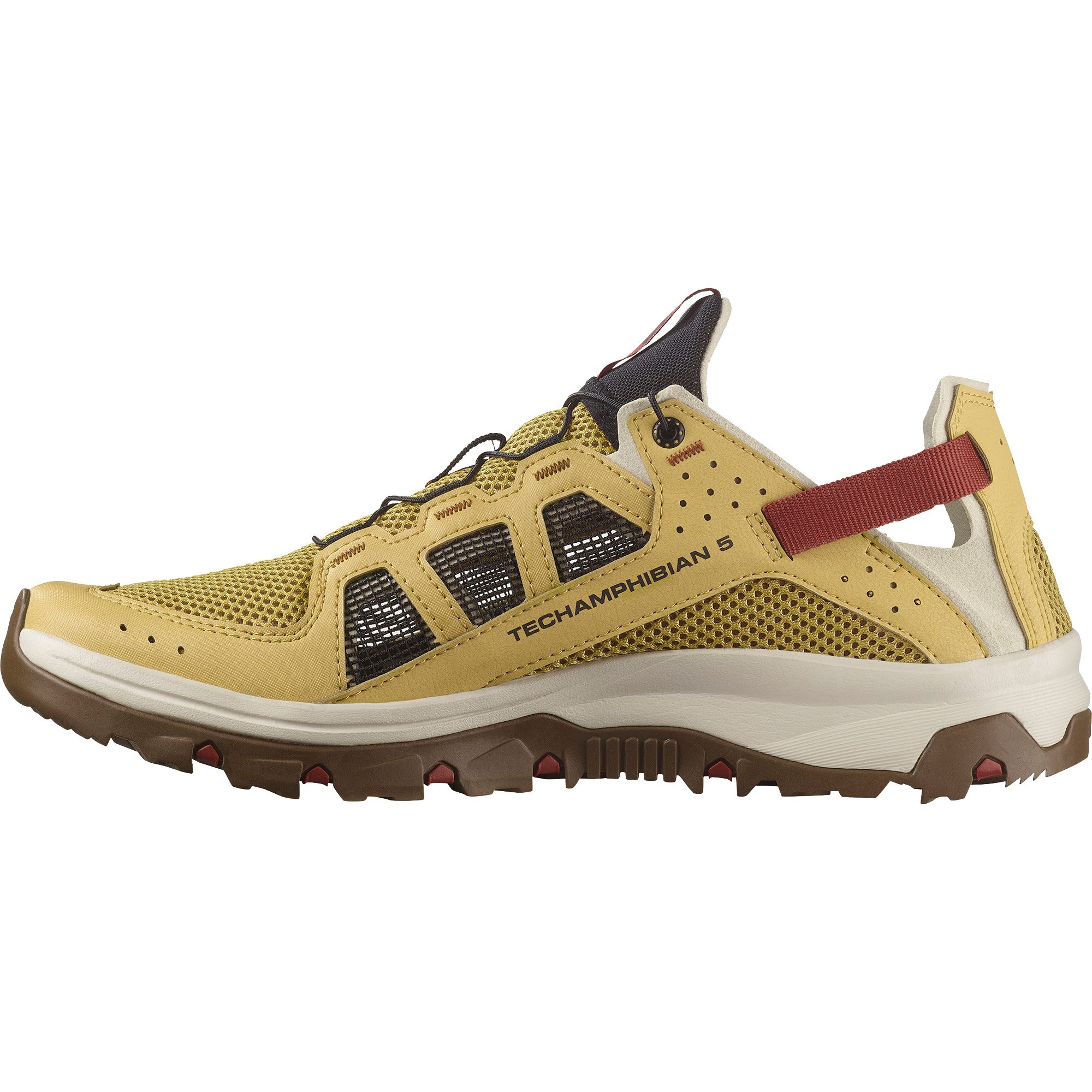 Salomon Techchamphibian 5 Trekkingsandalen Herren antique gold