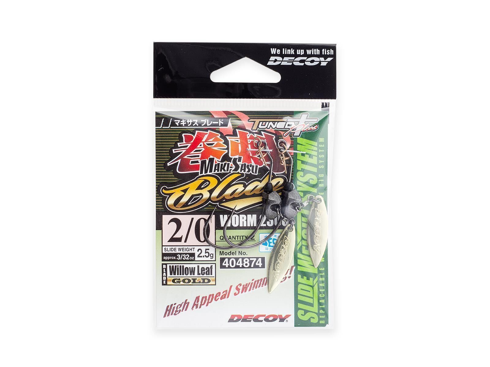 Makisasu Blade Gold Worm230G - Size 1 (1.8g)(DECOY)