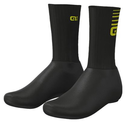 Couvre-Chaussures Unisexe Alé Whizzy Winter Noir/Jaune Fluo