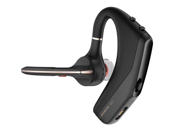 Poly Voyager Legend 50 - Hodesett - i øret - Bluetooth - trådløs - svart