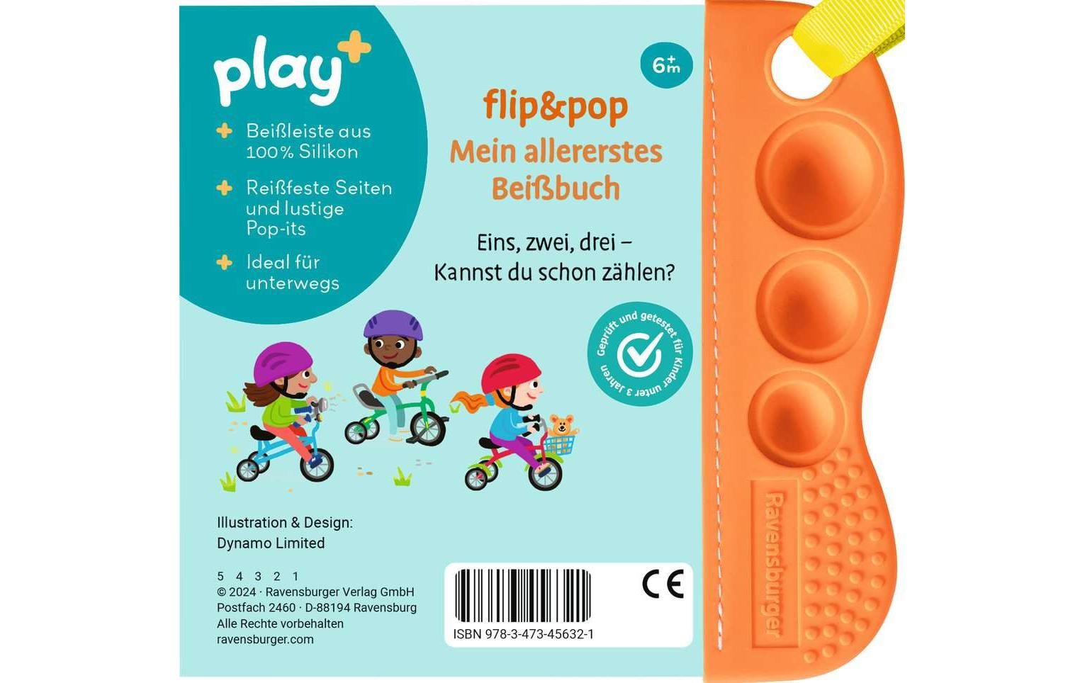 Bilderbuch flip&pop: Erste ZahlenWasser- und reissfestes Zahlenbuch