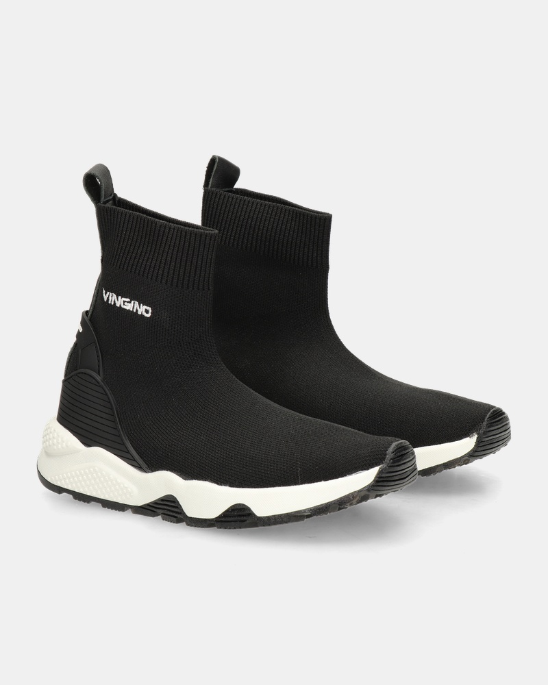 Vingino Gino Hoge sneakers  - zwart