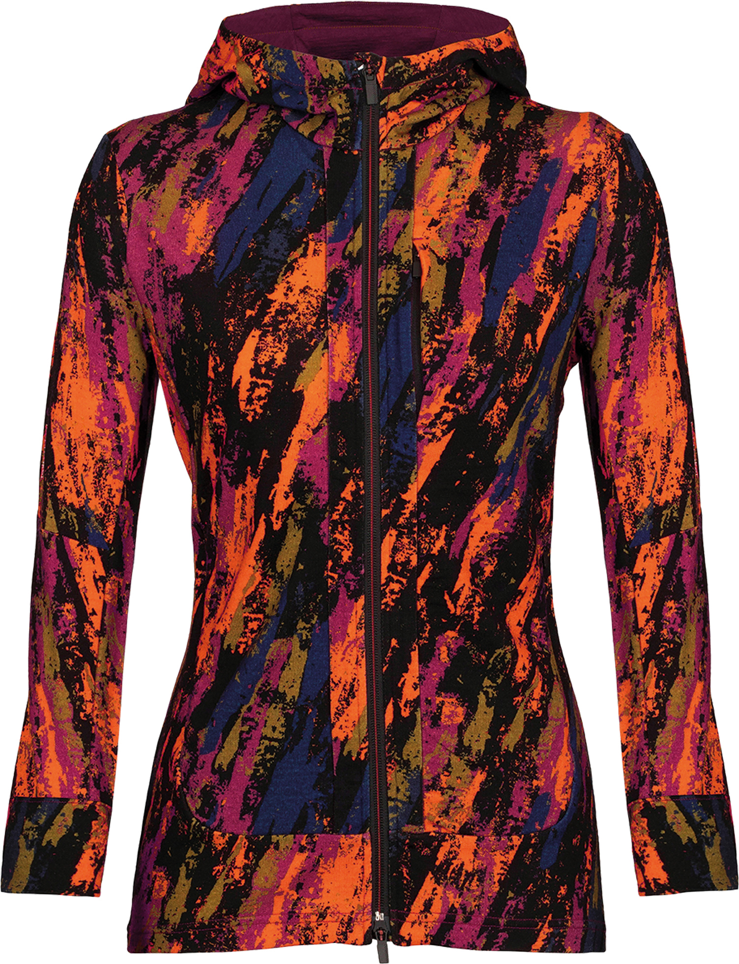 Quantum III LS Zip Hoodie Sedimentary W