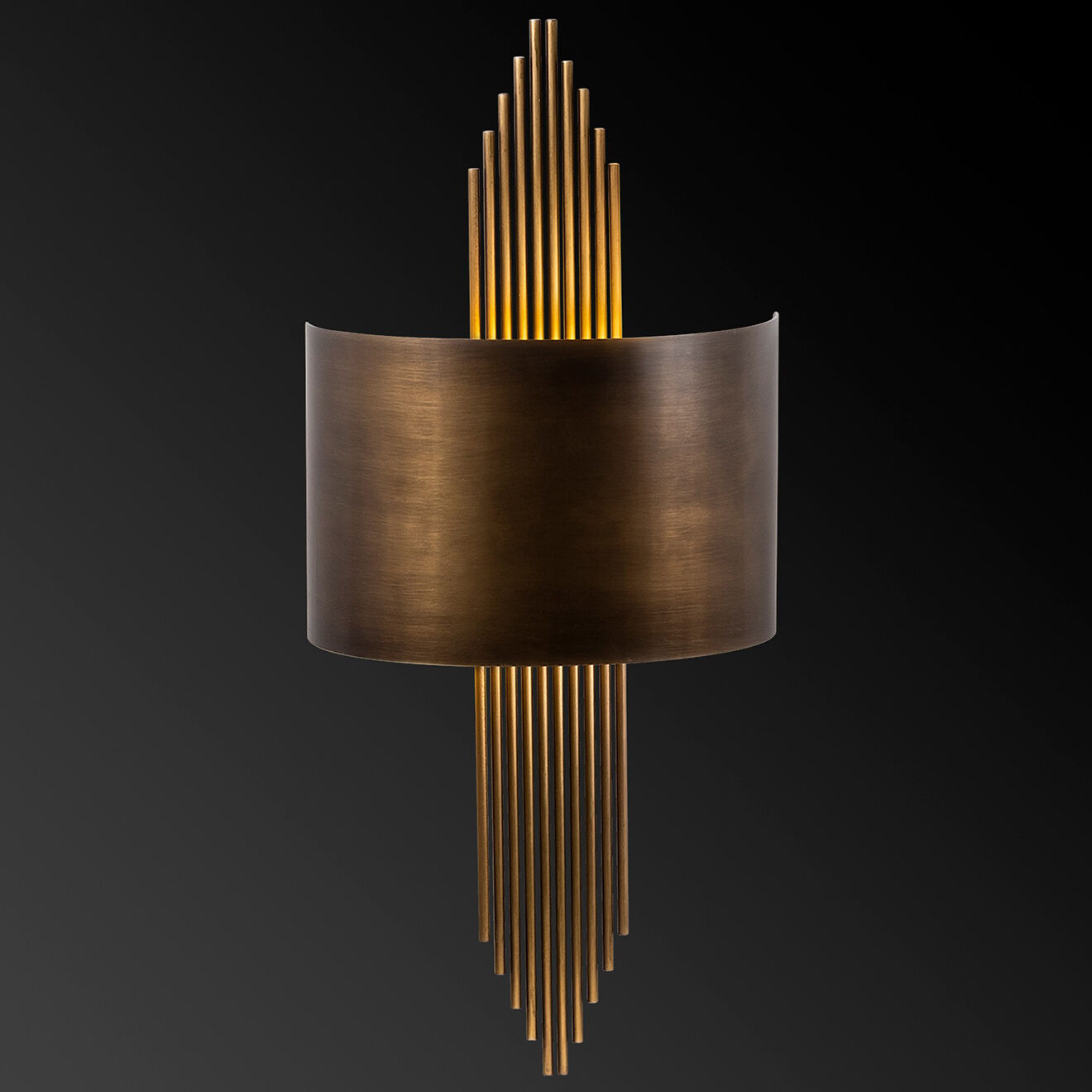 Opviq Applique murale 619 bronze - 75x10x22 cm