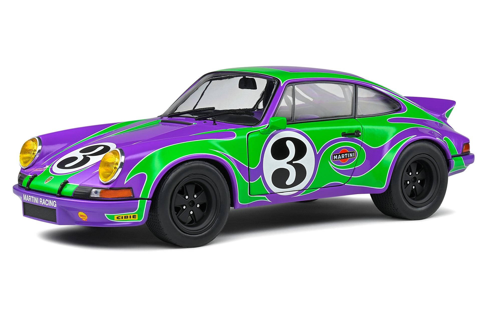 Porsche 911 RSR «Hippy Tribute», 1973 1:18Detailgetreues Modellauto im Massstab 1:18