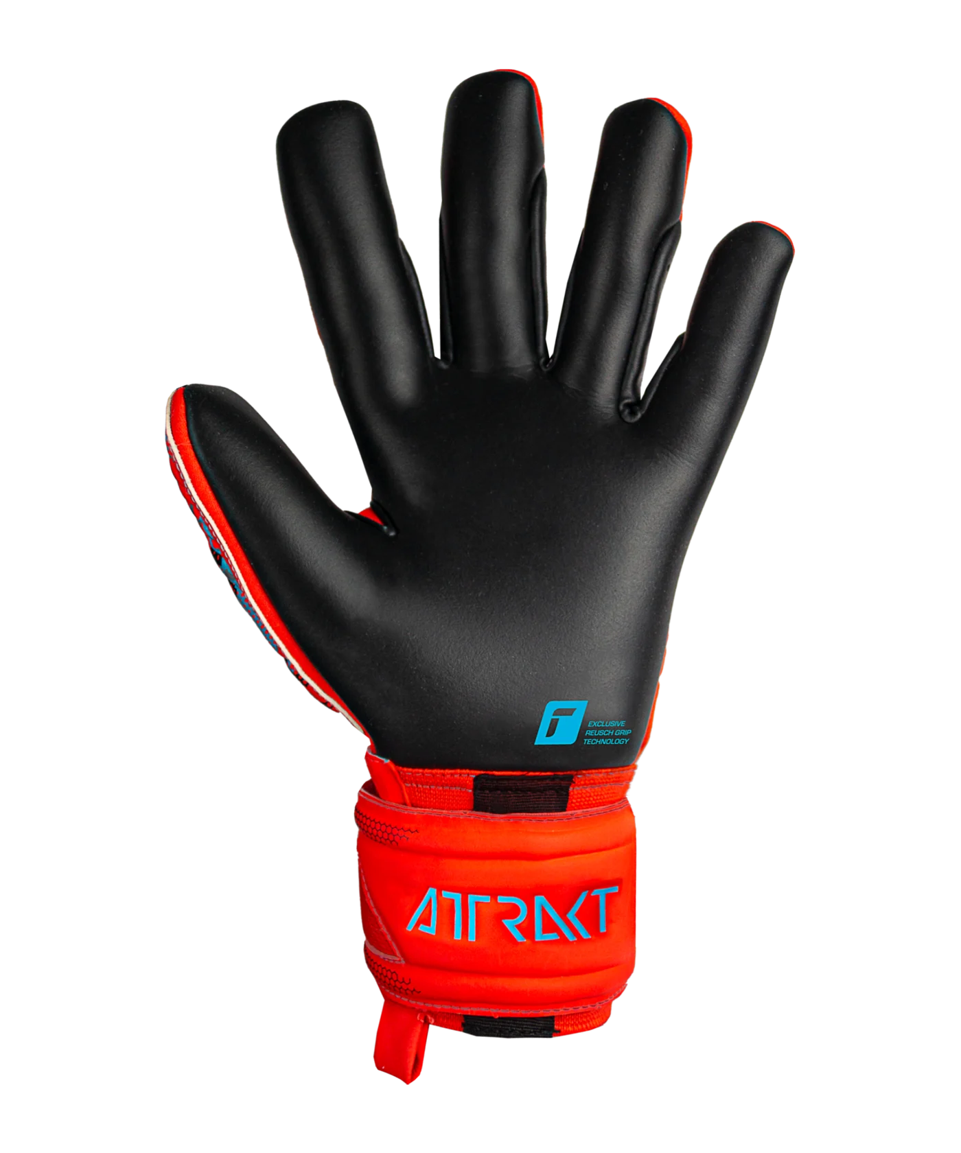 Reusch Attrakt Gold X 2023 TW-Handschuhe Rot Blau Schwarz F3333