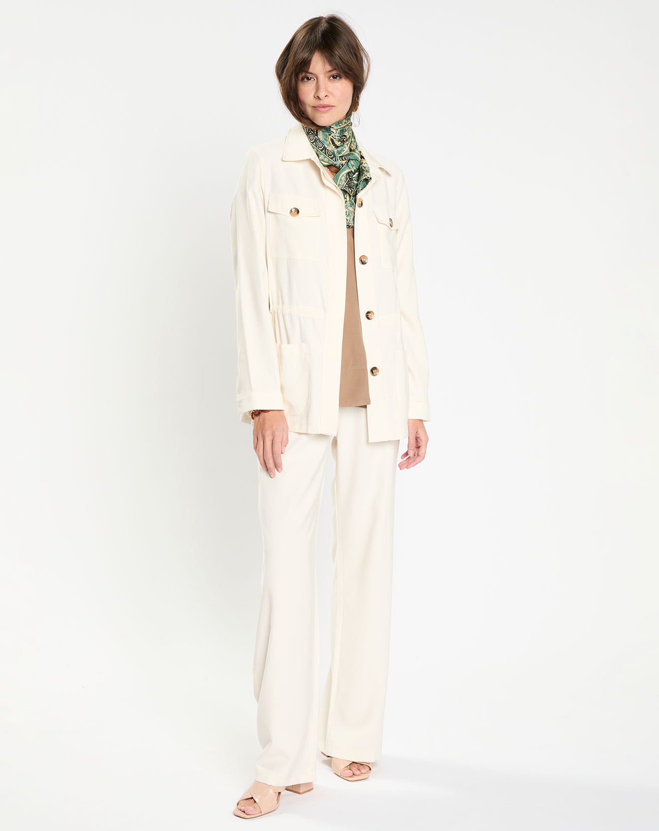 Lauren Vidal Veste Coleen crème