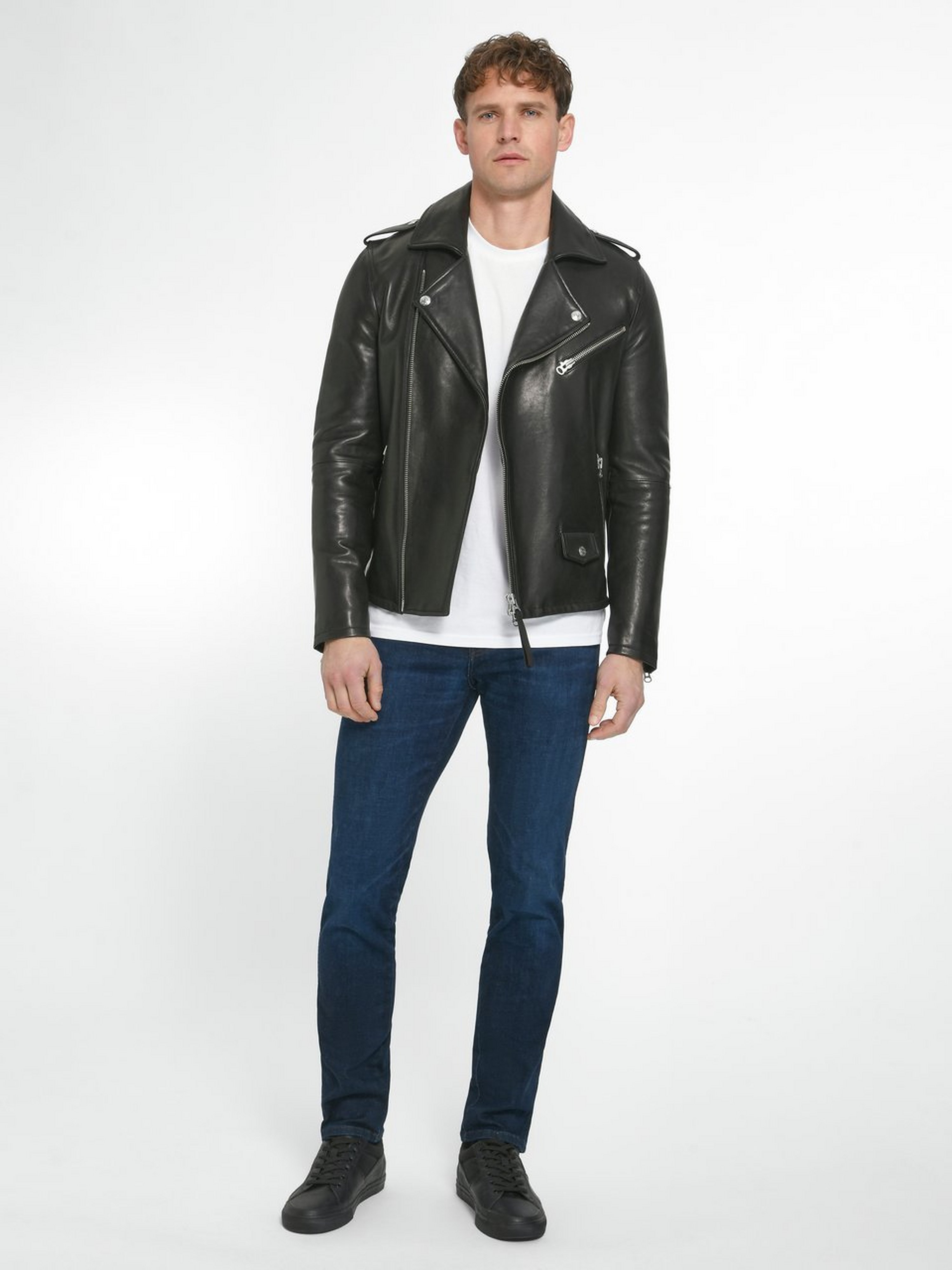 Lederjacke