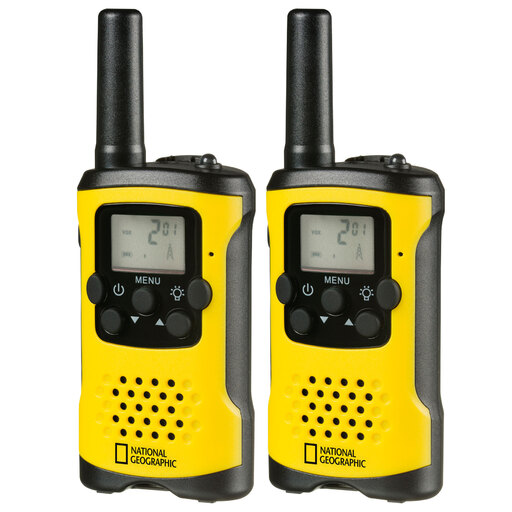 Walkie-talkies com alcance de 6 km e operação mãos-livres - National Geographic