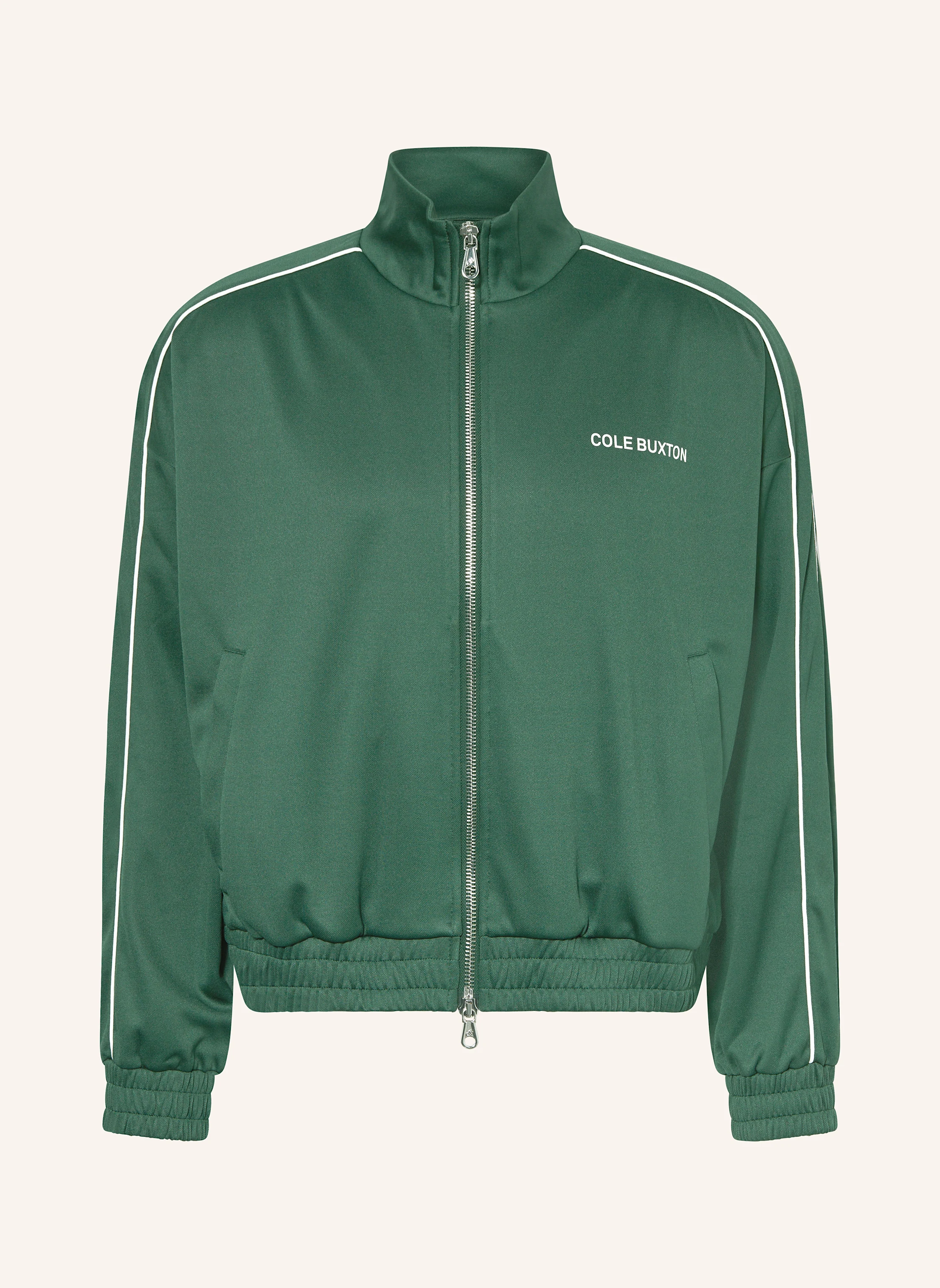 COLE BUXTON Sweatjacke PIPED mit Galonstreifen