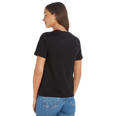 Tee-shirt à manches courtes femme Chenille Relaxed CALVIN KLEIN