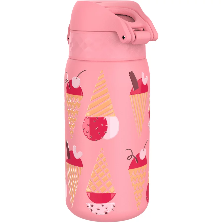 ion8 Kindertrinkflasche auslaufsicher 400 ml Eiscreme  rose