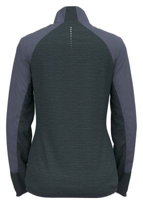 Veste Hybride Femme Odlo Run Easy Warm Bleu