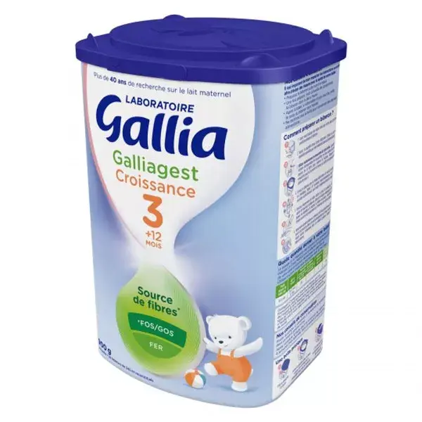 Leite de crescimento Gallia Galliagest 3ª Etapa 900g