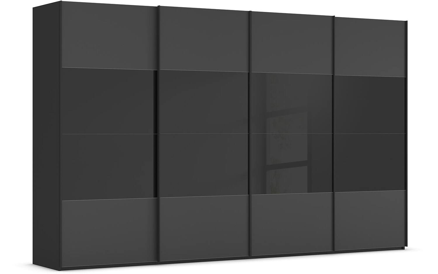 Kledingkast Finca Combi Glans-mat Glas