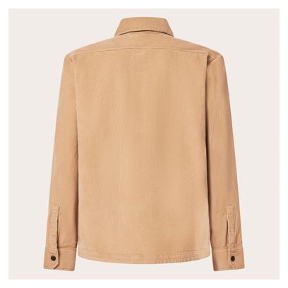 Chemise Manches Longues Oakley Roam Commuter Corduroy Beige