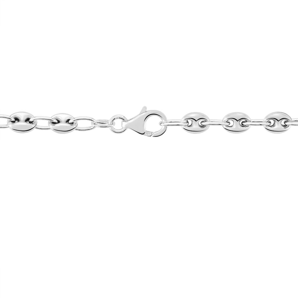 Collier Carrus Argent Blanc