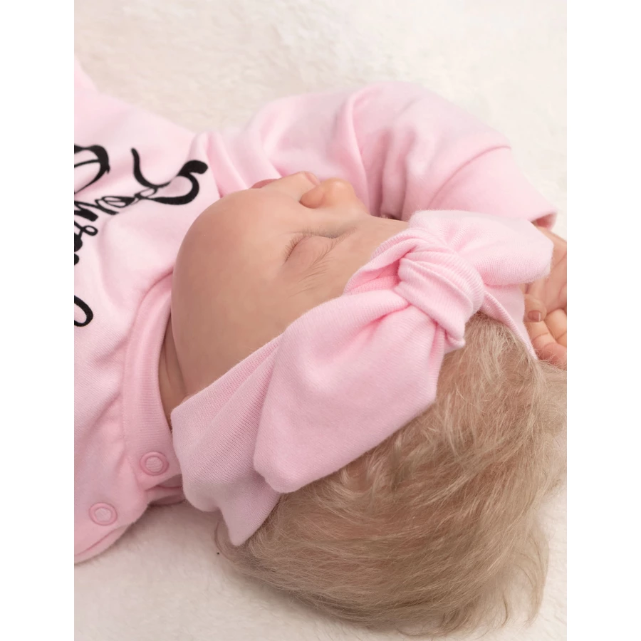Baby Sweets 3tlg Set Shirt + Hose + Mütze Lieblingsstücke schwarz rosa