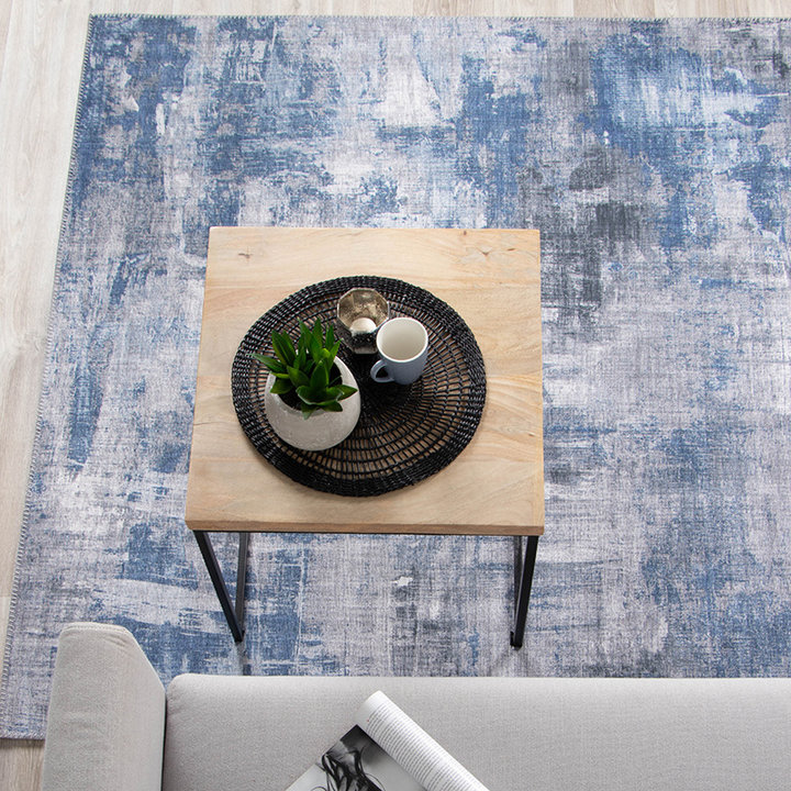 Modern vloerkleed - Strength Blauw