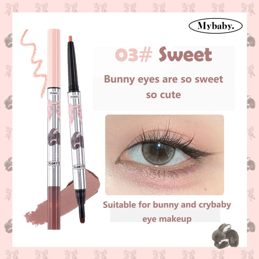 FLORTTE - 2 in 1 Aegyo Sal Pen - 4 kleuren