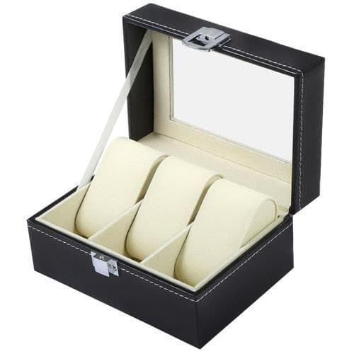 Klokkeboks / Klokkeboks for 3 klokker - Eksklusivt og stilig