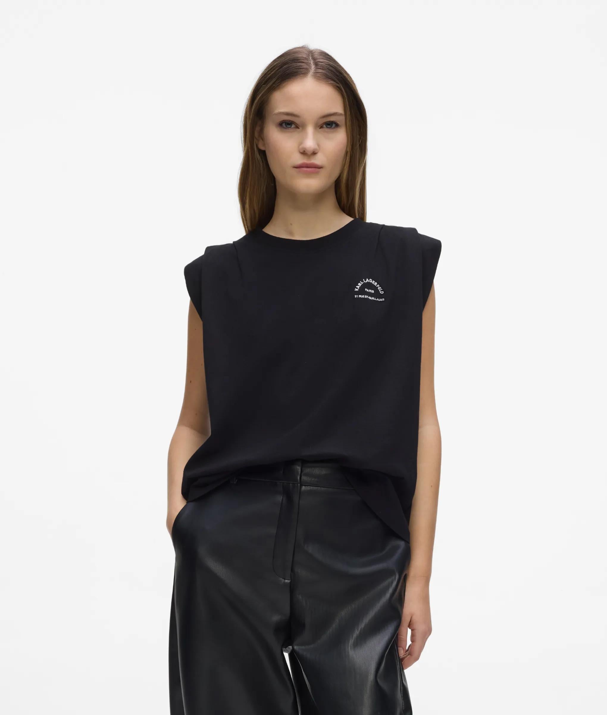Tanktop Rue St-Guillaume met reguliere pasvorm