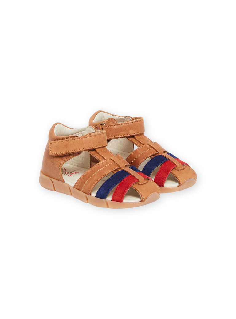 Sandales camel bébé garçon