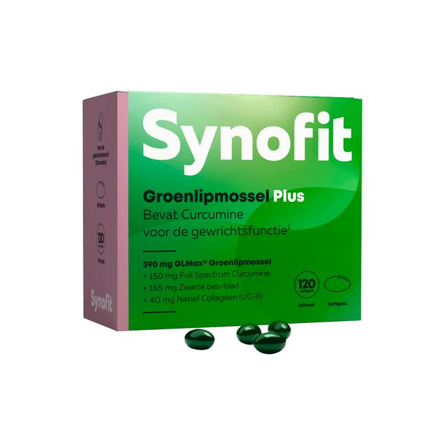 Synofit Groenlipmossel Plus 120 capsules