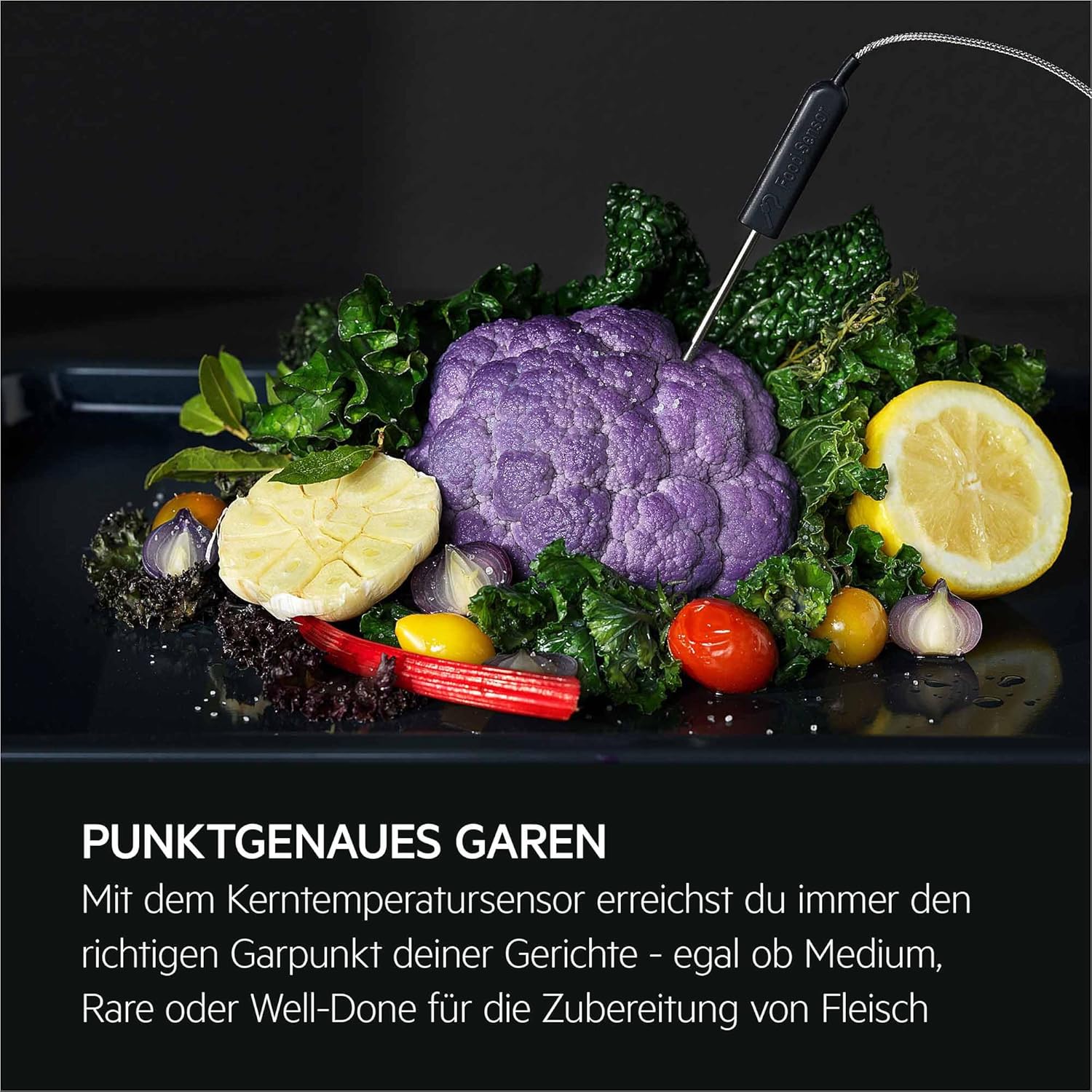 AEG Wifi Einbaubackofen,Serie 7 TFT-Full-Touch-Farbdisplay mit Kochassistent, Made in Germany, Pyrolyse Selbstreinigung, Kerntemperatursensor: für Punktgenaues Garen, Schwarz, TE7PB62WAB