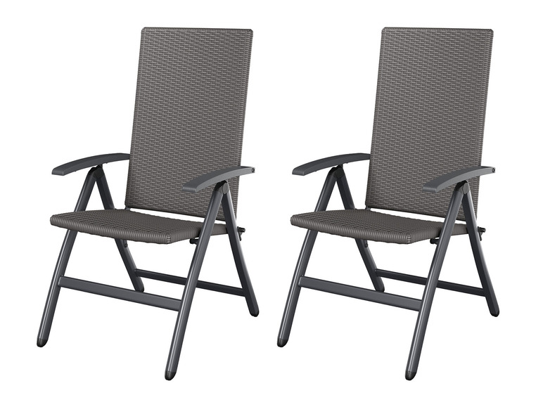 2 standenstoelen Valencia grijs