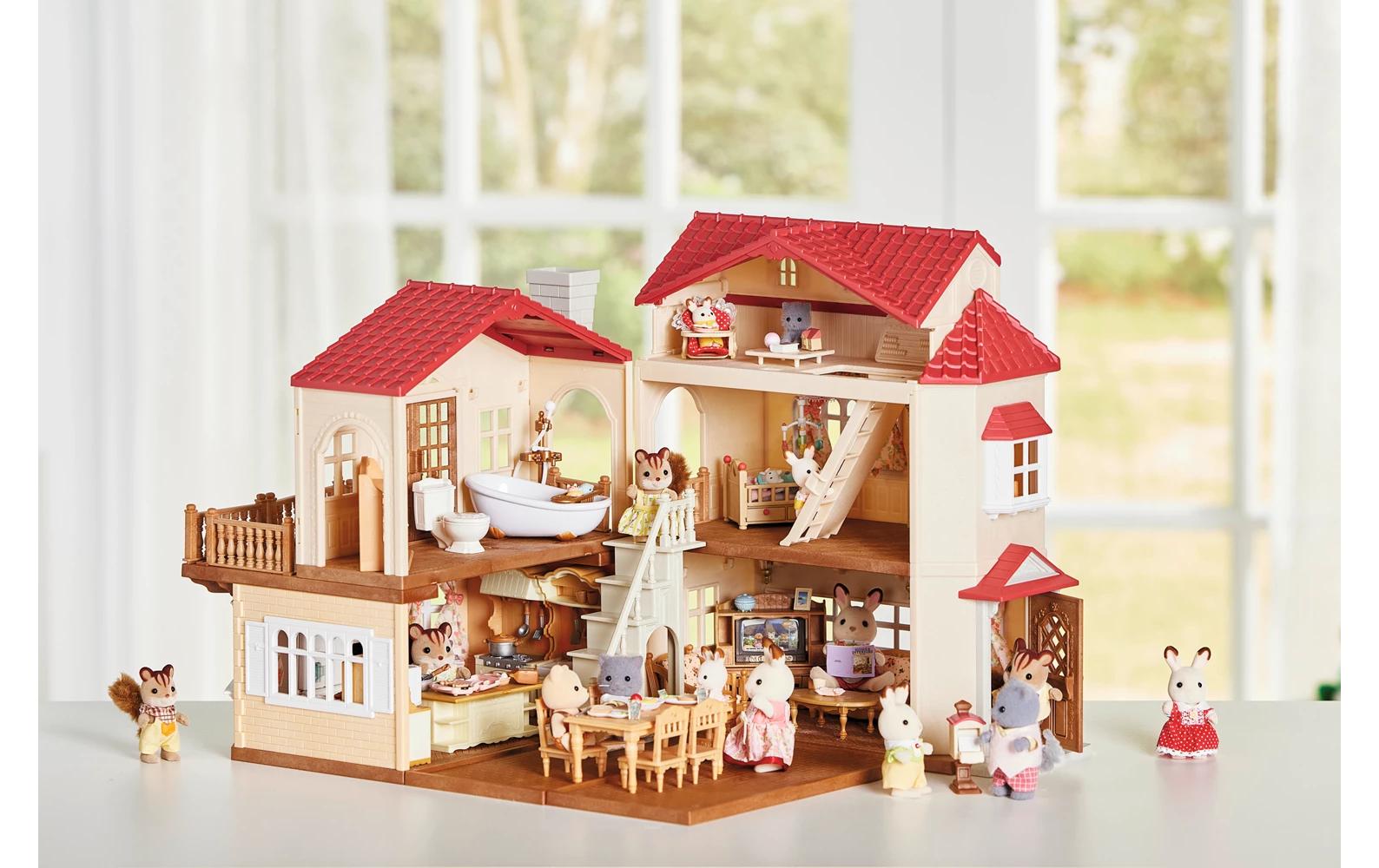 Sylvanian Families Stadthaus mit Dachzimmer<br>Spiel-Set