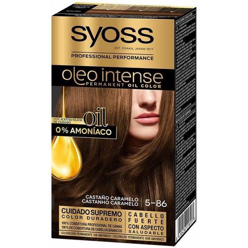 Syoss - Oleo Intense Tinte Sin Amoniaco 5.86-castaño Caramelo